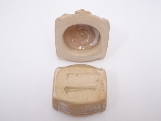 道具 ] - 道具 萩焼 水尾峰雪造 干支酉香合 | ネットショップ圭